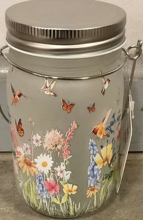 HUMMINGBIRDS LED MASON JAR