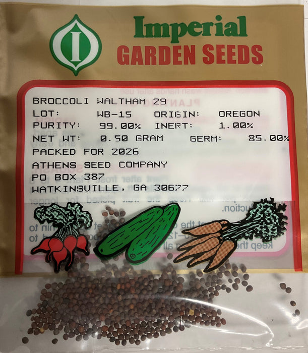 WALTHAM BROCCOLI .5 GRAM