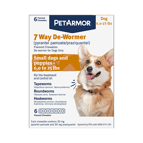 SENTRY WORMX PLUS DOG 6-25#