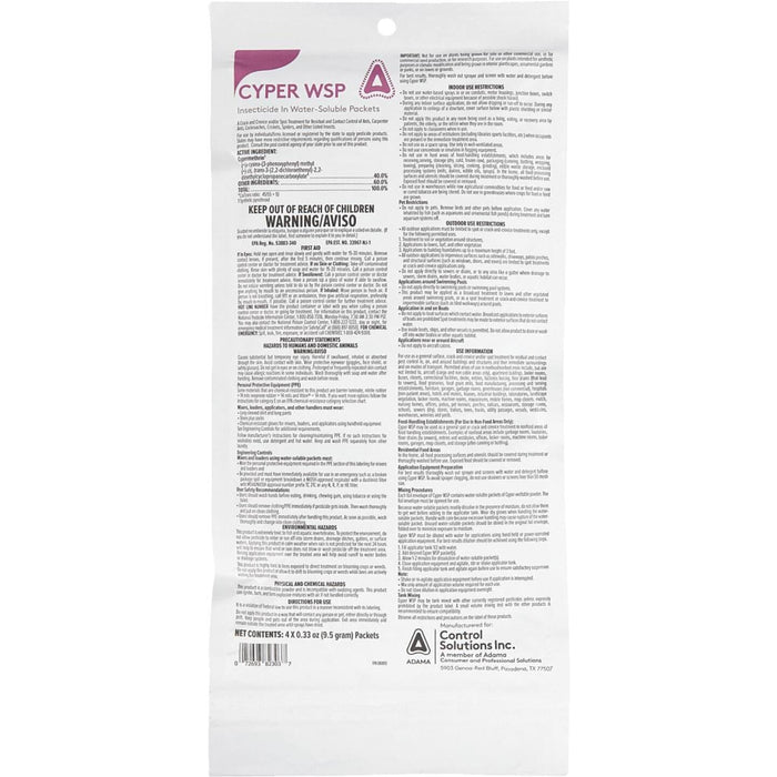 CS-CYPER WSP 4 X 0.33 OZ-PK