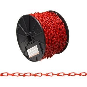 #3 RED LOOP CHAIN PER FT
