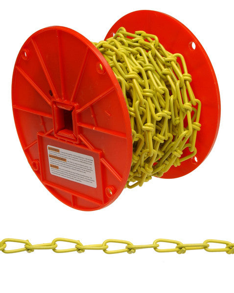 2/0 YELLOW LOOP CHAIN PER FT