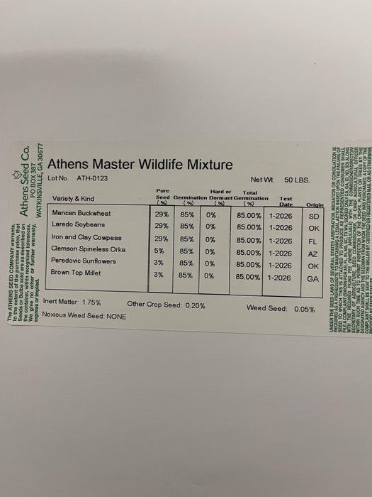 MASTER BLEND SUMMER MIX 50#