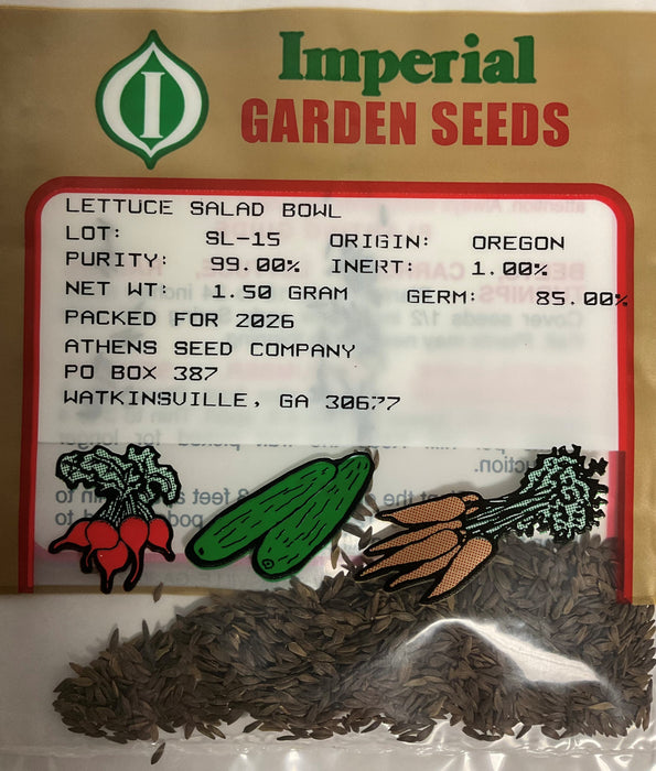 SALAD BOWL LETTUCE 1.50 GRAM