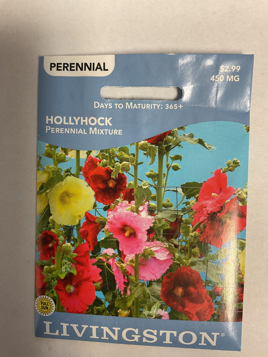 HOLLYHOCK PERENNIAL MIXTURE
