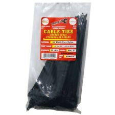 100PC BLACK 8" 50# SD SCRW-MNT