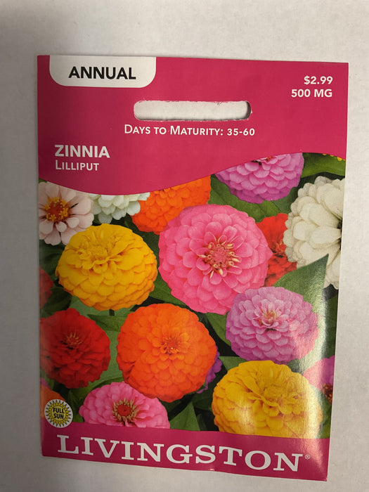ZINNIA LILLIPUT 500MG