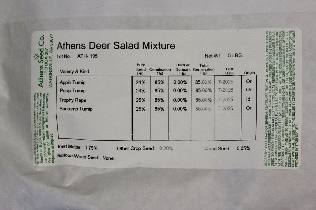 FALL MIX- DEER SALAD MIX 5#